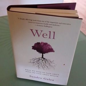 Sandro Galea's Hardcover "WELL" Hardcover Book Politics Power Money NWT